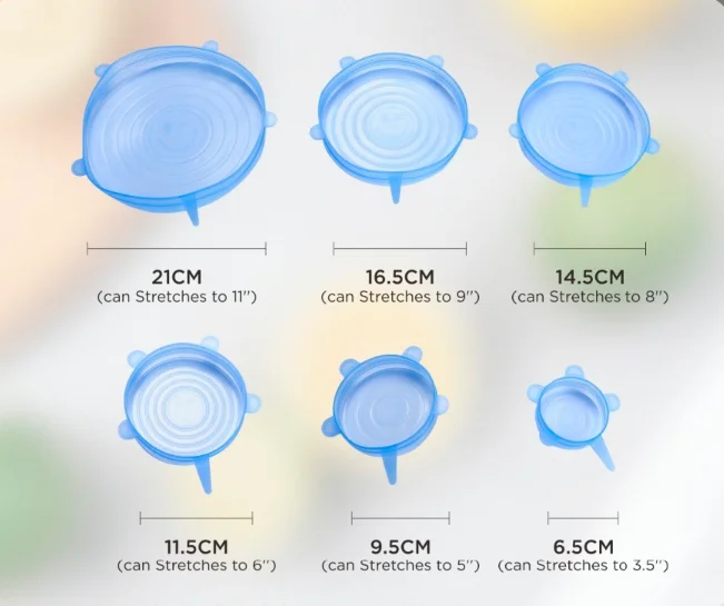 Silicone Stretch Lids