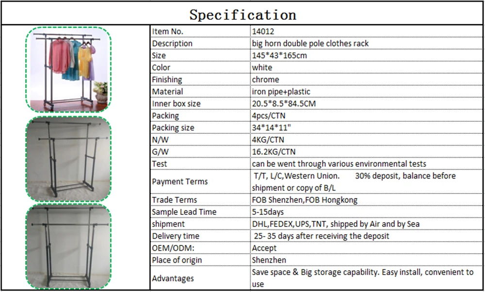 Best Price Movable Plating Double Pole Drying Rack /clothes Rack Buy