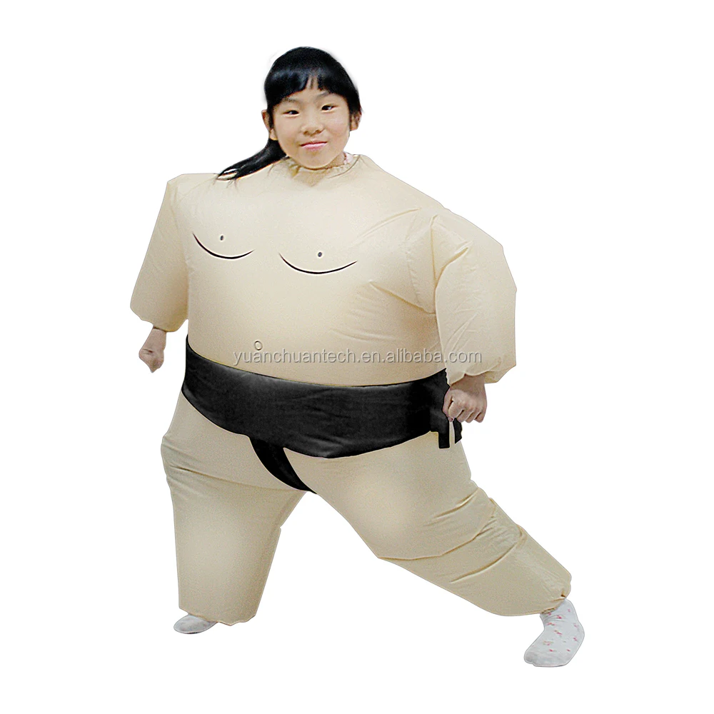 Inflatable Sumo Princess Fantasy Inflatable Sumo Cosplay Mascot Halloween Costume For Kid Boy ...