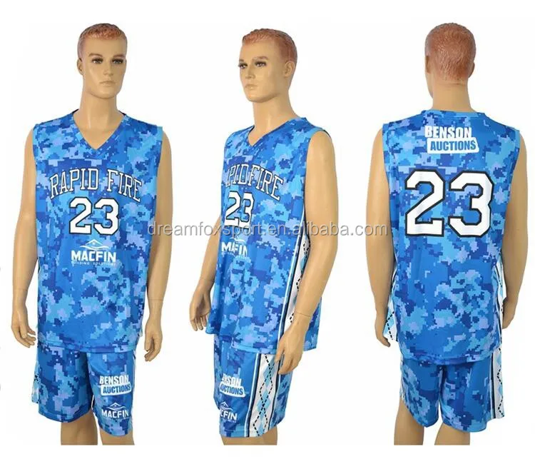 GraphicArtWear Custom Basketball Jersey / XS to 4XL / Youth and Adult / Royal Blue Jerseys / Sleeveless / Team Uniforms / Style - Jersey04 Royal