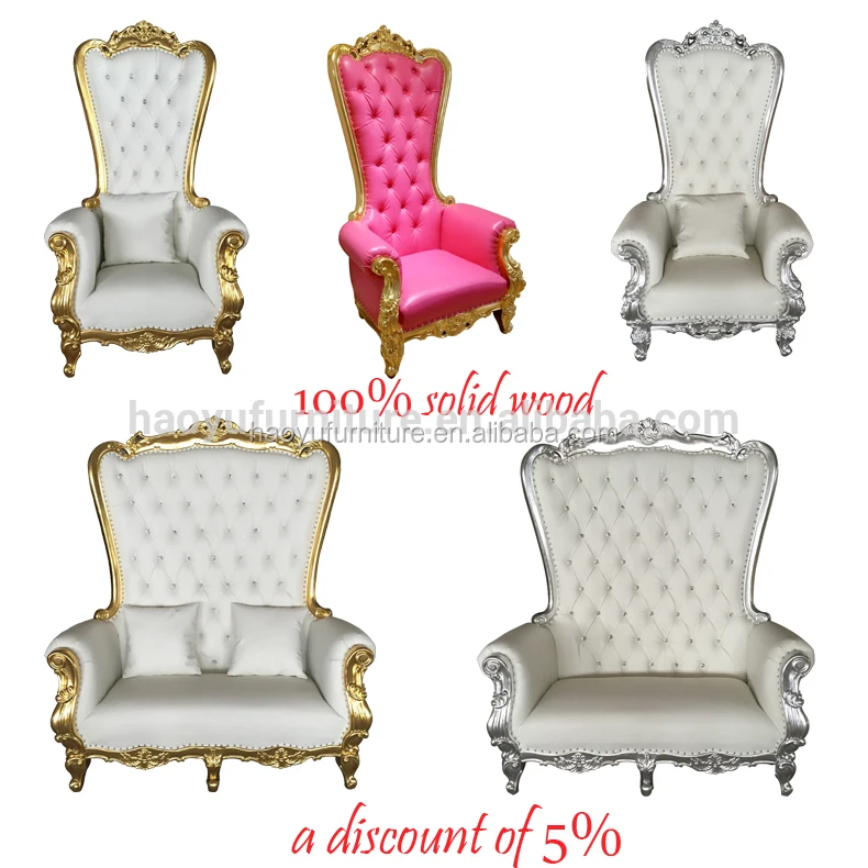 Silver - King & Queen Chairs – What's the Occasion