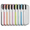 new arrival 9 colors double TPU bumper phone case for iPhone xs case shockproof armor