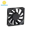 5v /12V/24v 12V Low noise black small computer cooling fan 70*70*10mm