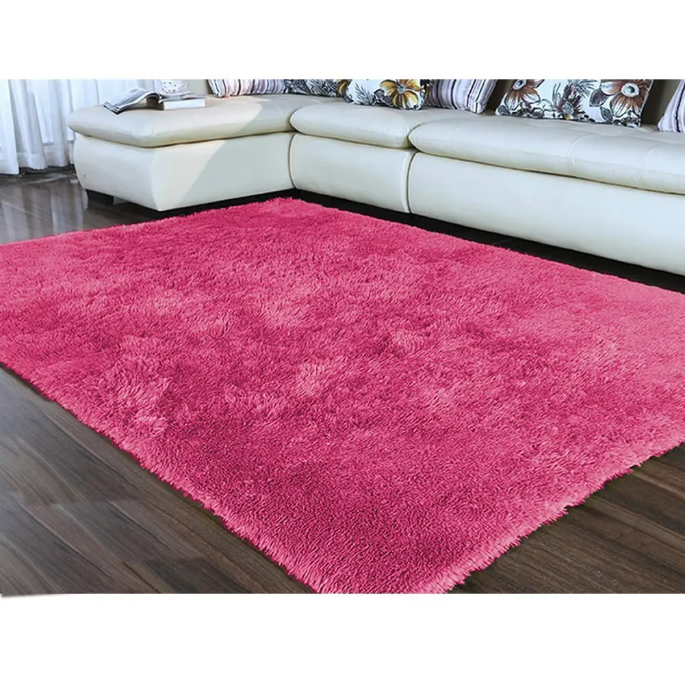Sytian 23.62x47.24 Inch Ultra Soft 4.5cm Thick Indoor Morden Shaggy Area Rugs Pads Non Slip Absorbent Bedroom Livingroom Sitting-room Mat Rug Carpet Fashion Color Home Decorate Rug Hot Pink Sytian 23.62x47.24 Inch Ultra Soft 4.5cm Thick Indoor Morden Shaggy Area Rugs Pads Non Slip Absorbent Bedroom Livingroom Sitting-room Mat Rug Carpet Fashion Color Home Decorate Rug Hot Pink