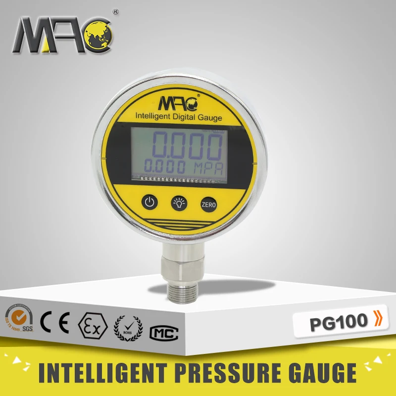 digital gas pressure gauge