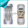 Machine Room Panoramic Glass Elevator For Home