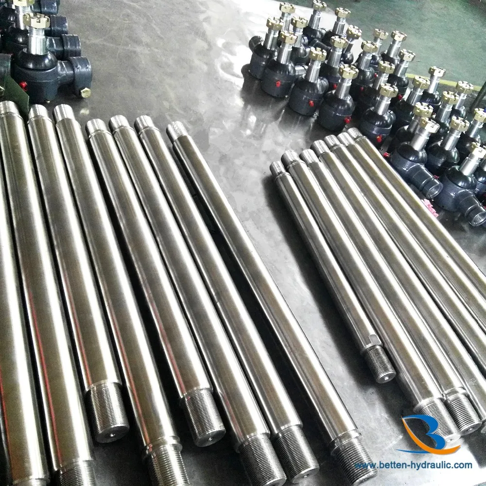 Forklift Steering Ram Double Rod End Hydraulic Cylinder Buy Double