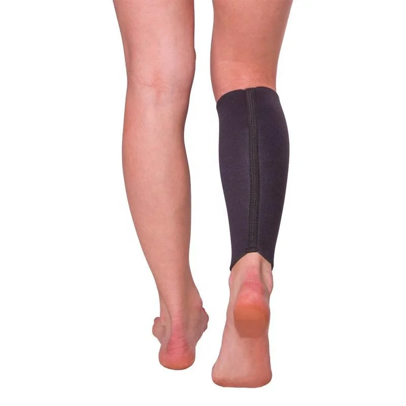 Black Calf Compression Sleeve Strong Calf Support Multiple Colors