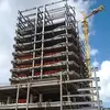 Prefab multi storey modern metal steel warehouse building plans