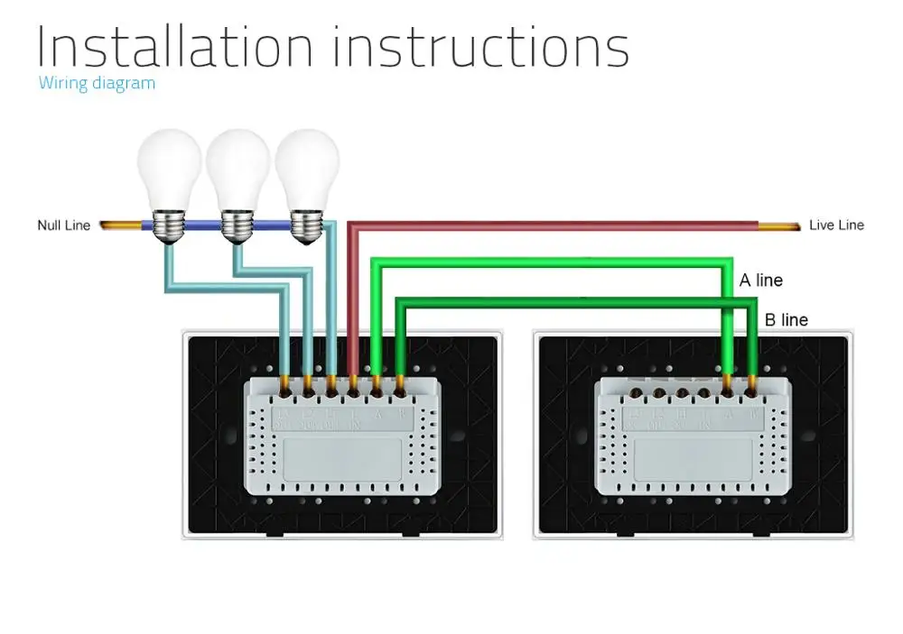 Livolo touch control switch схема