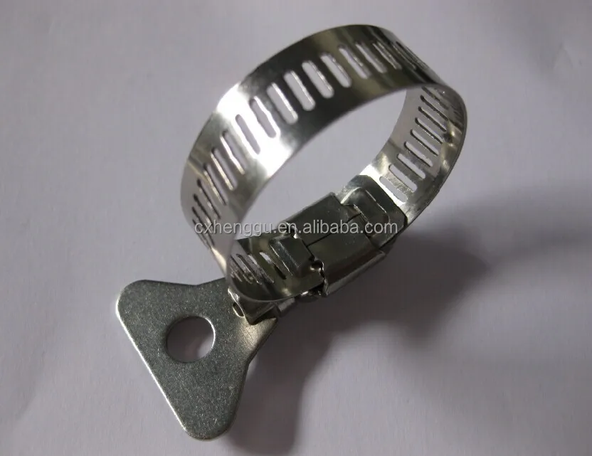 Garden Hose Clamp,Pipe Clamp With Handle/amerian Type Hose Clip