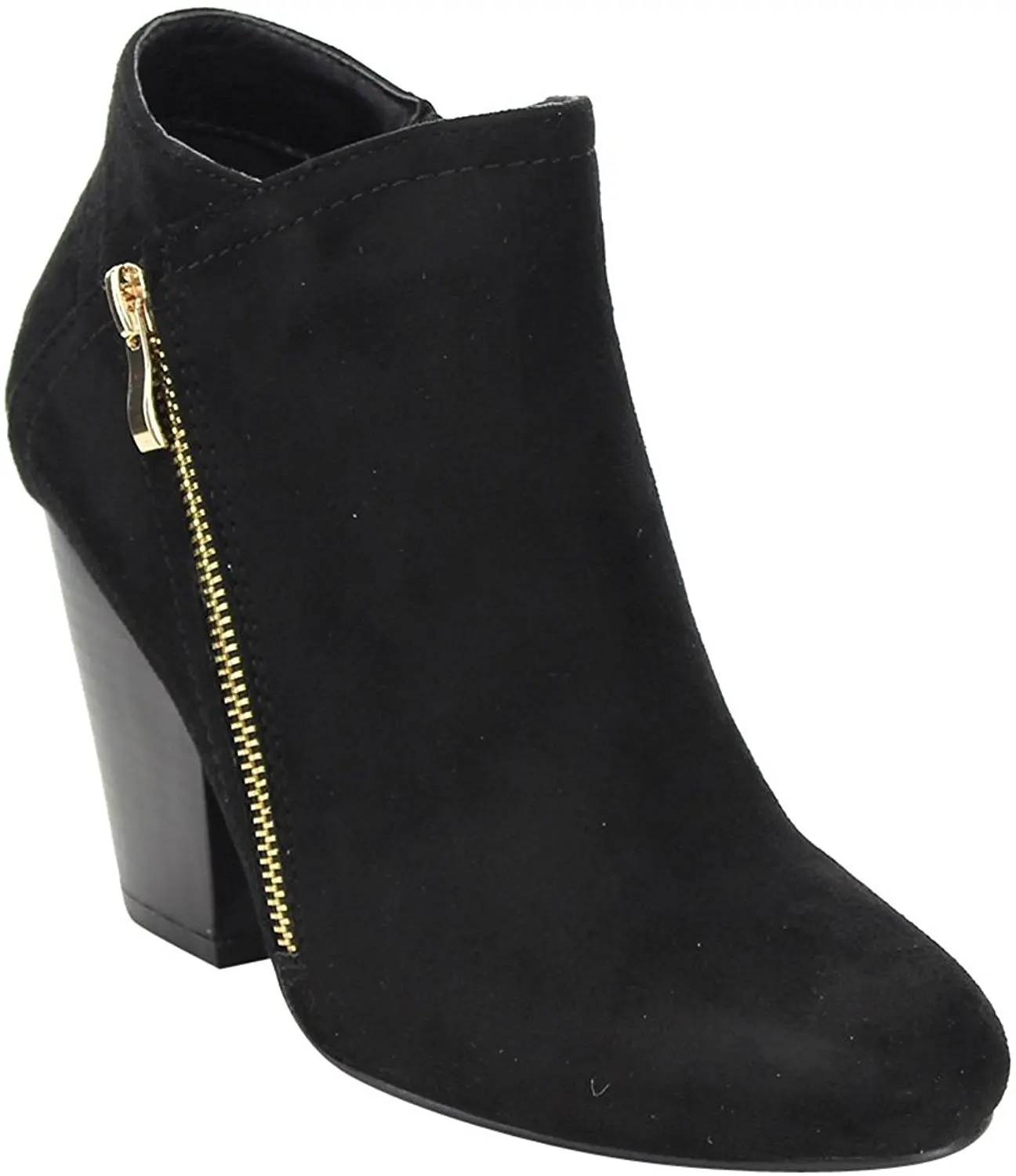 Hunzed Women Shoes with high-Heeled Ankle Boots Thick with Cotton Shoes and Velvet Womens Boots