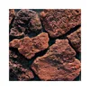 artificial pumice stone faux red lava stone tile black volcanic rock lava stone wall decorativecladding for garden fireplace
