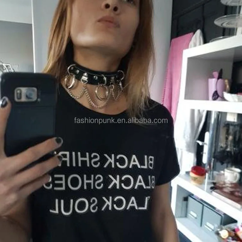 Woman Man Punk Leather Bondage Collar With Large 3 Rings Choker And Chains O Ring sm Slave Collar Buy O Ring Choker 3 Ring Choker Slave Leather Collar Product On Alibaba Com