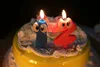 Eye Arabic Numbers Shape Birthday Candle for Children Celebration