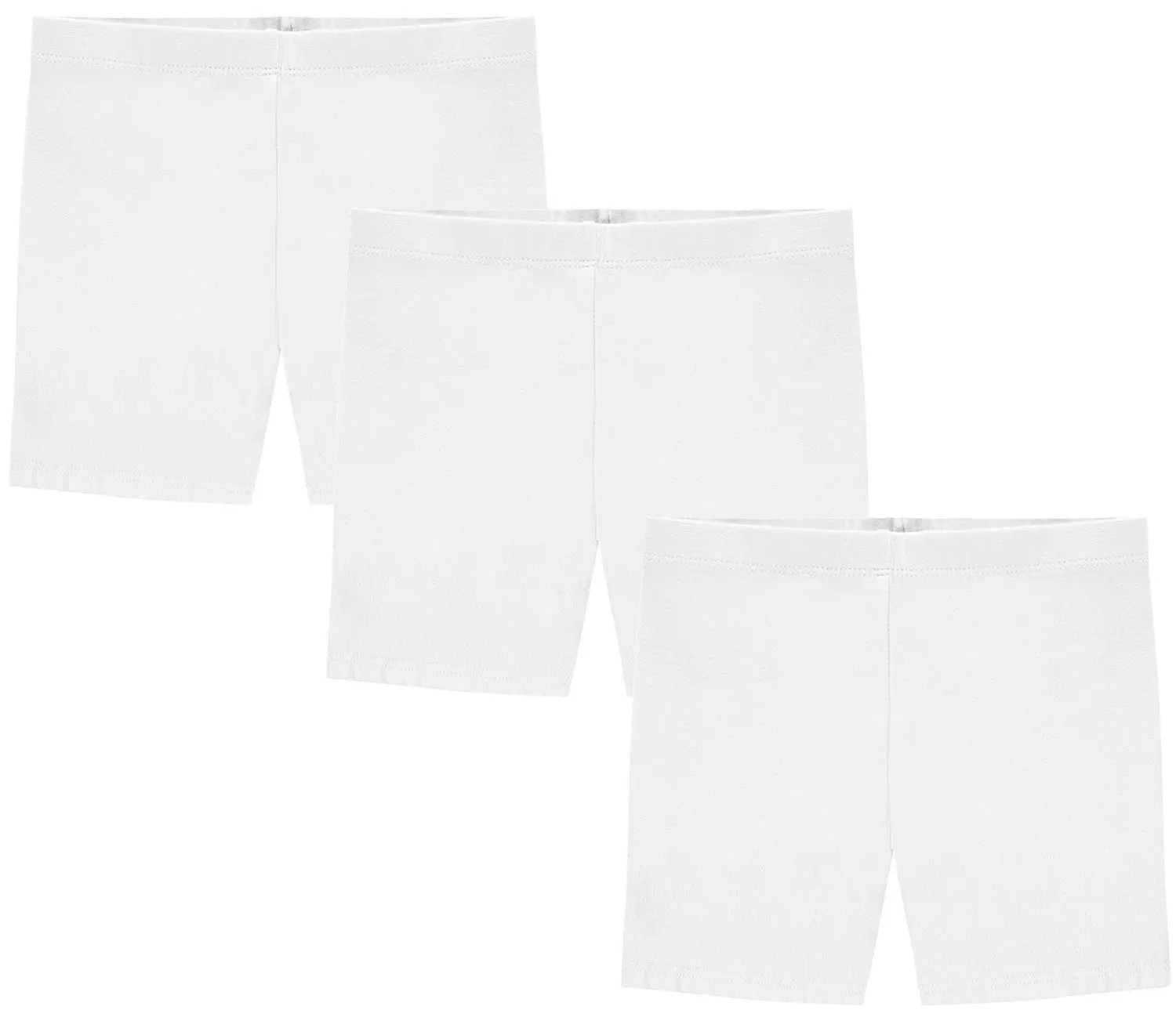 City Threads Girls 2-Pack Boyshorts Underwear Bloomers for Play and Under Dresses Made in USA