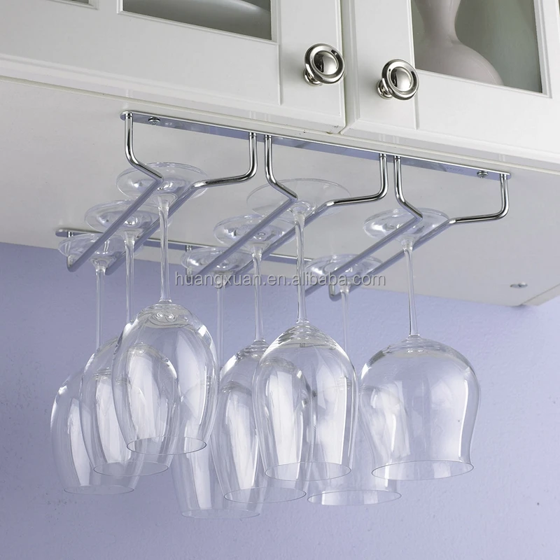 Wine Accessories Hanging Wine Glass Rack Goblet Cup Drying Rack