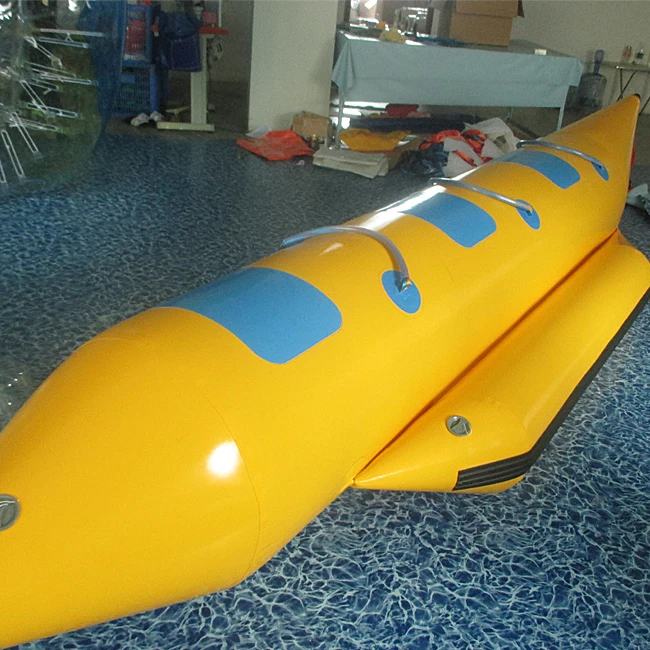 inflatable banana boat water park games factory