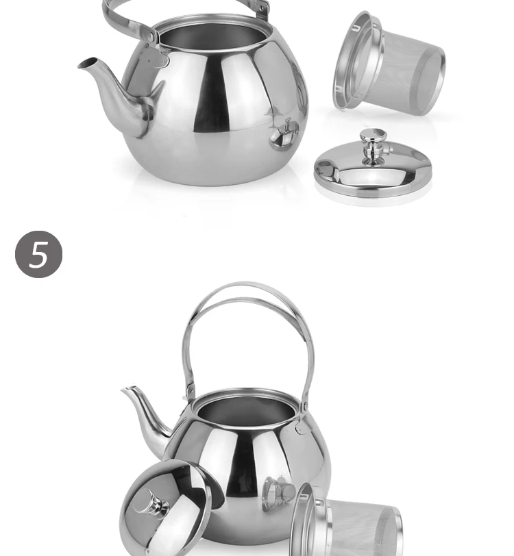 Most trendy stainless steel iran modern chinese tea pot
