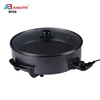 Anbolife square electric skillet pizza pan frying pan with automatic thermostat control