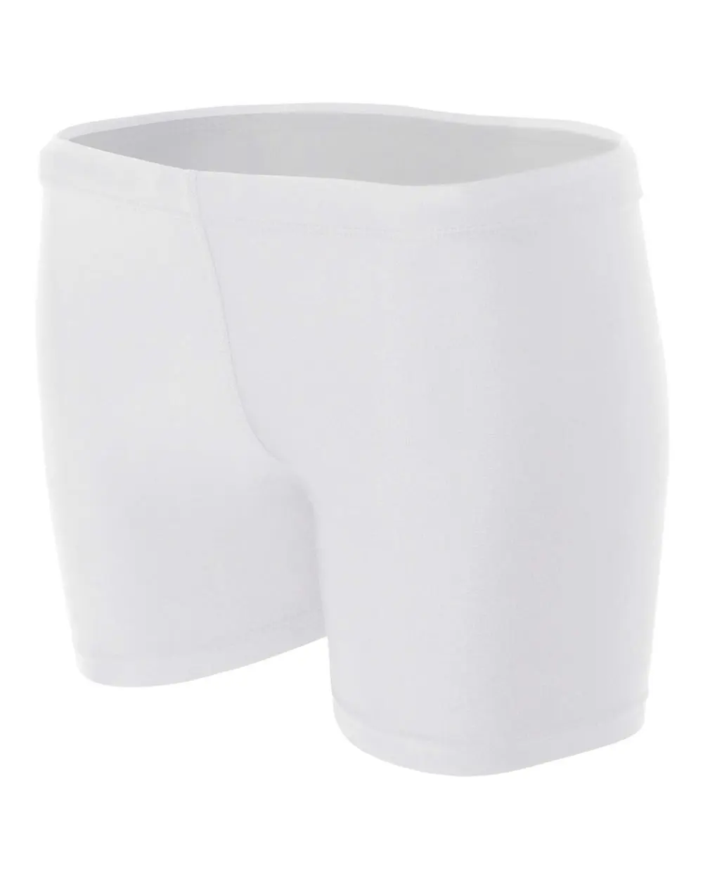 white volleyball spandex