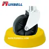 Plastic Trailer Jack Wheel Stop Cargo Camper RV Roller Donut Boat Utility