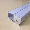 Ultra thin led track aluminum with high Cover, large area lighting led aluminum profile for hanging