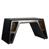 Unique durable custom vintage company furniture PU cover executive office table