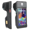 Handheld mobile computer with car driver breath alcohol tester