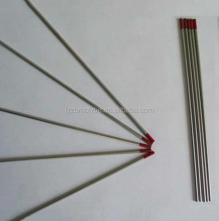 China Factory Supply Thorium Metal Welding Tungsten Electrode Wolfram