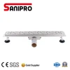 SANIPRO High quality smart stainless steel linear drain grates for showering