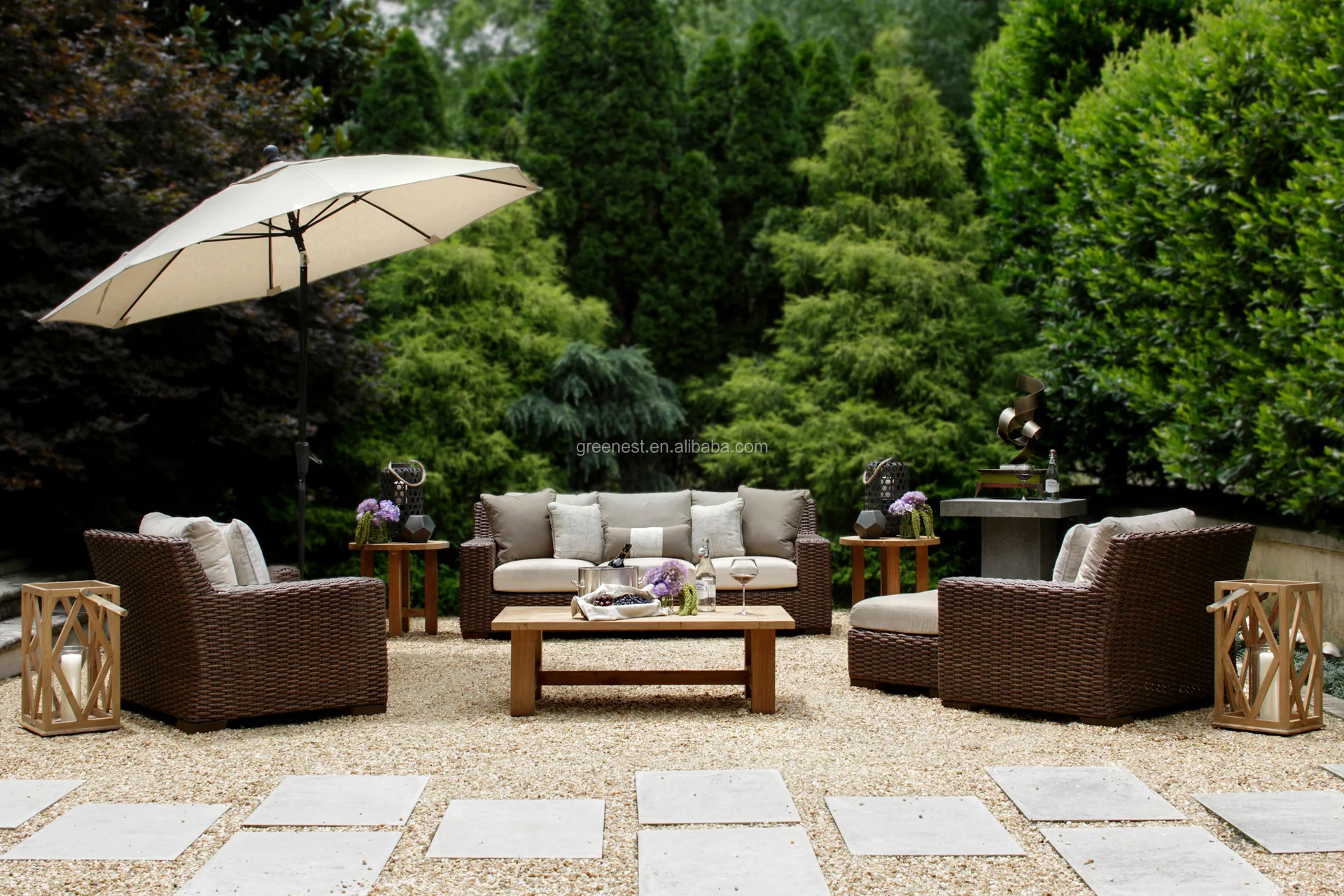 мебель для летней веранды. Outside&in мебель. Outdoor furniture. Patio set плетеная мебель. биг гарден садовая мебель.