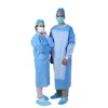 Ce Iso Fda Certificated Reinforced Protective Sms Sterile Surgery Smock Gown Sms Fluid Resistant Sterile Surgeon Gown Surgical