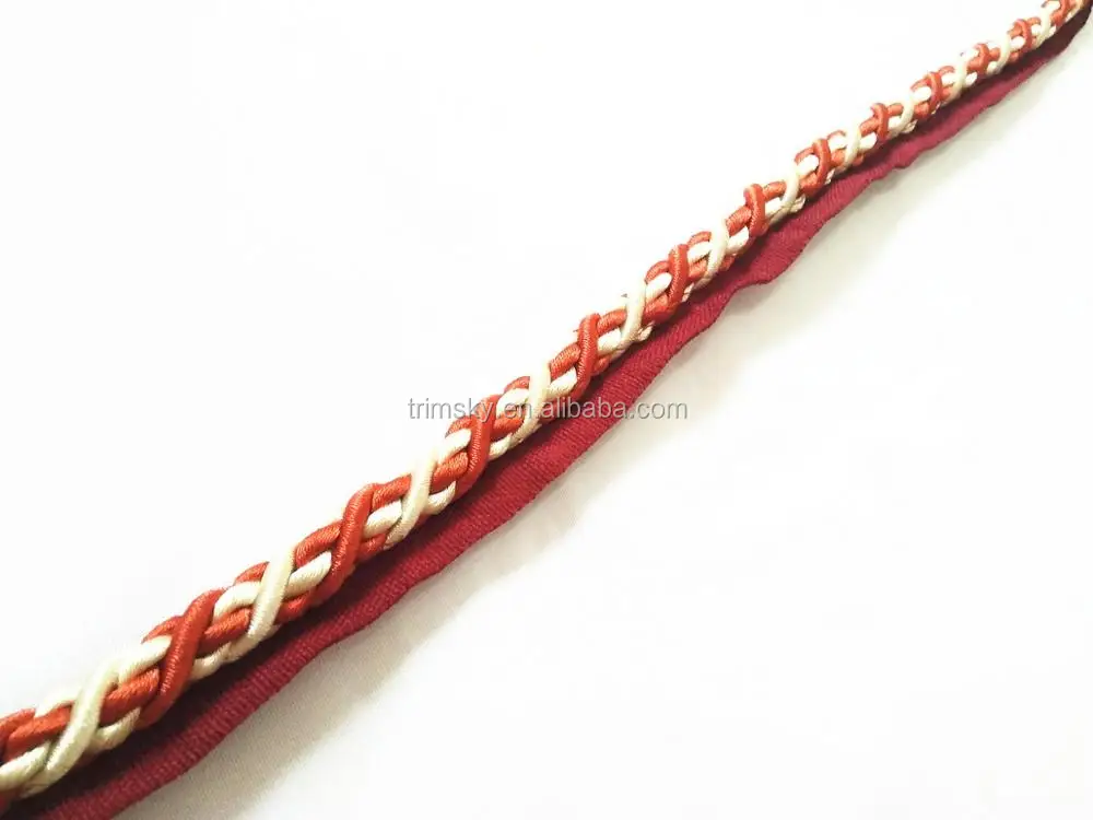 6mm Twisted Piping Cord,Wedding Cord,3 Strand Cord Buy Decorative Twisted Cord,Twisted Silk