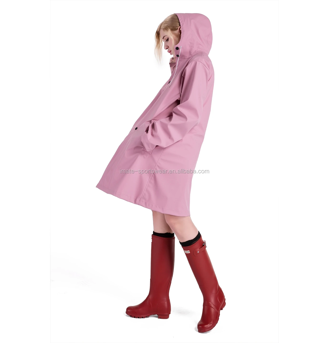 ved godt hans Vejrudsigt Women Plastic Fetish Long Pink Pu Fashion Raincoat For Girls - Buy Pu  Raincoat,Pu Fashion Raincoat,Long Pu Fashion Raincoat Product on Alibaba.com