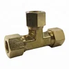 Hot sale equal brass compression union tee