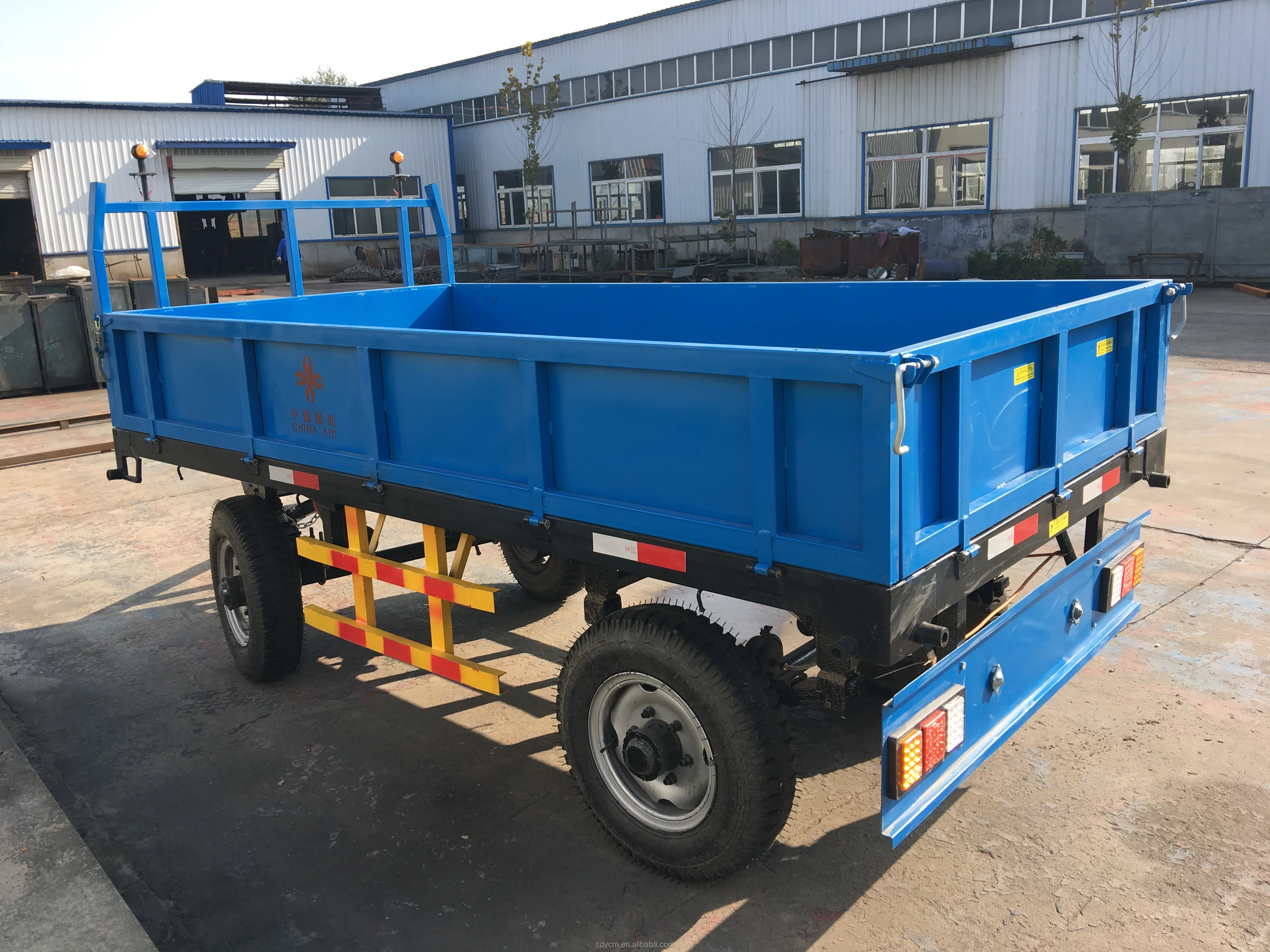 Farm Compact Tractor Hydraulic Dump Trailer Buy Small Dump Trailer