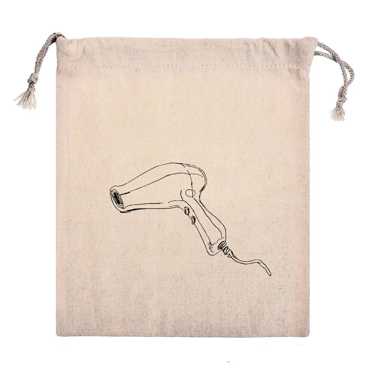 Hair Dryer Bag Cotton Drawstring Travel Hairdryer Storage Product On Alibaba