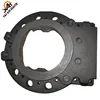Gray iron material of flange cover adopts sand casting process to connect flange to ensure two plane parallelism