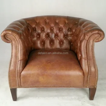 American Style Retro Seattle Vintage Sofa Set In Cow Leather American Style Retro Seattle Vintage Sofa Set In Cow Leather