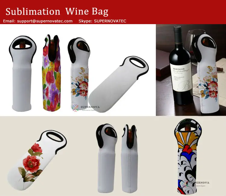 sublimation wine bags