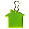 Schoolbag Accessory Reflective Pendant Hi-visibility Safety Reflex Keyring