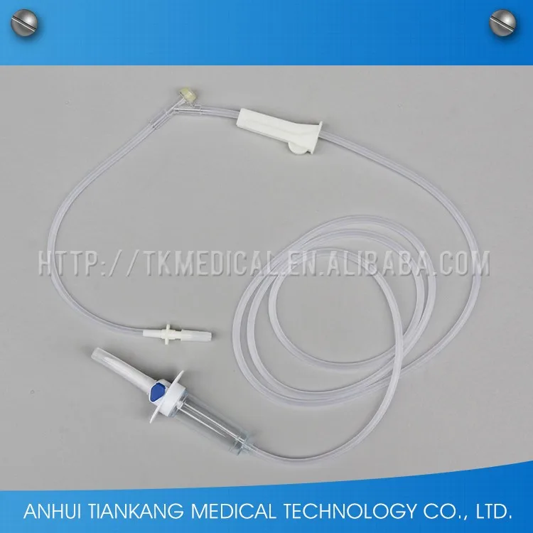 Intravenous Hospital Use Medical Drip Controller Iv Tubing Infusion Set
