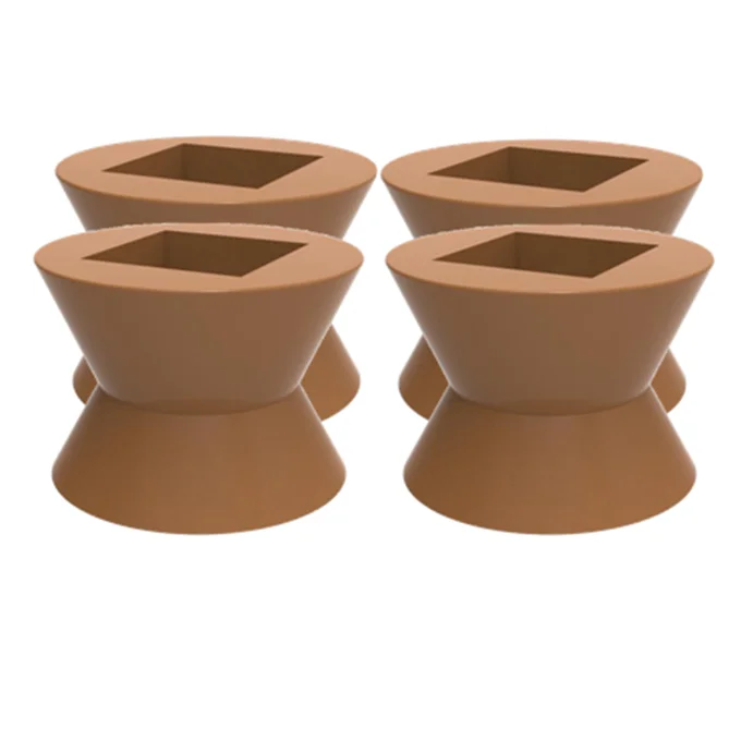 2 Inch Lift Furniture Risers/bed Risers,Set Of 4 Buy Furniture Risers