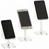 For iphone X clear acrylic mobile phone holder rack pmma cellphone rack wholesale