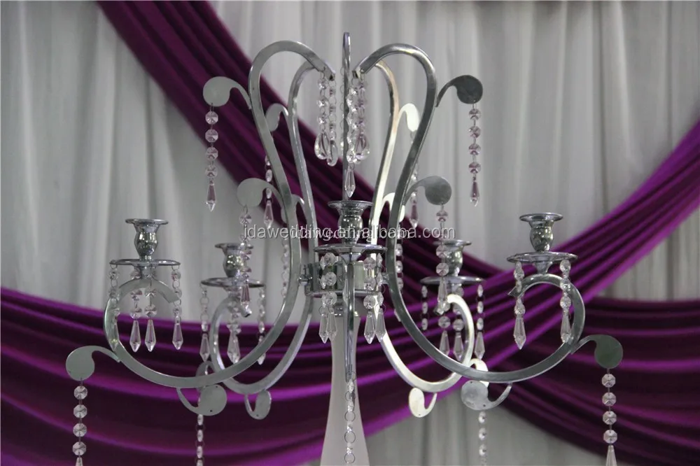 Wedding cristal candelabros/centros de mesa candelabros wedding ... Wedding Candelabros diseño