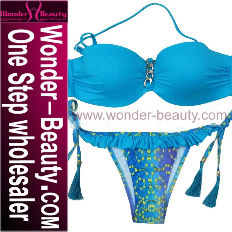 high quality rhinestone bikini connector  for women 