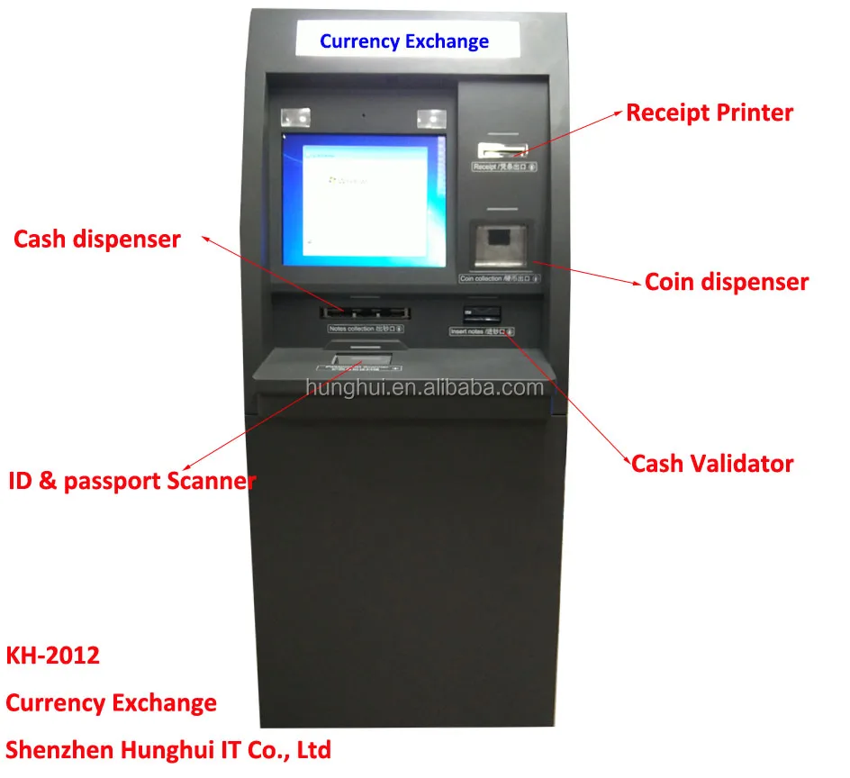 Interactive Foreign Currency Exchange Machine With Customized Software Buy Currency Exchange Machine Foreign Currency Exchange Machine Currency - 