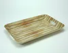 Wholesale rectangle food melamine tray for serving