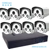 GOING tech 4/8/16/24ch POE NVR kit H.265 3mp/4mp/5mp IPC security camera system